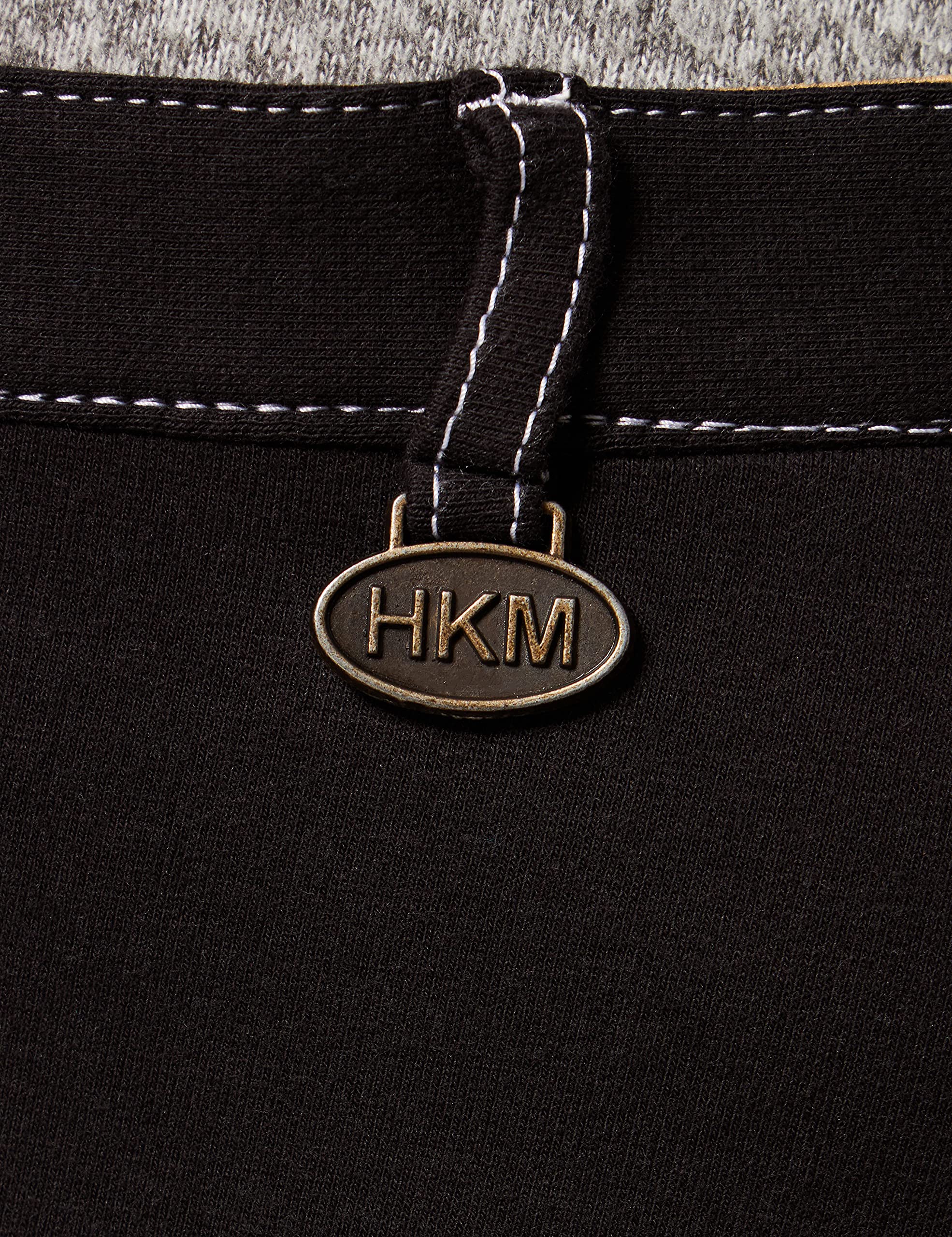 HKM Jodhpur Chic - Pantalones de equitación para Hombre, Mujer Infantil, Pantalones, 4000315596126, Negro – Negro – 9191, 34