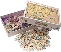 Vista 92 de Rompecabezas para adultos 1000 piezas Arkansas mapa de madera rompecabezas juegos de rompecabezas Estados Unidos del estado rompecabezas mapa decorar