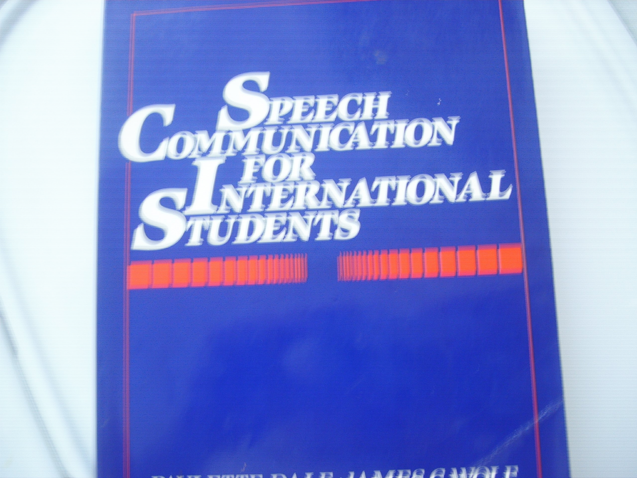 Speech Communication for International Students