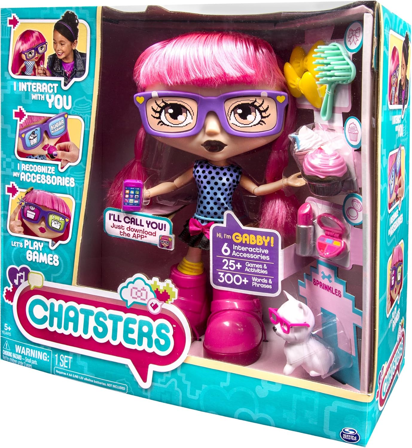 Chatsters - Gabby Interactive Doll