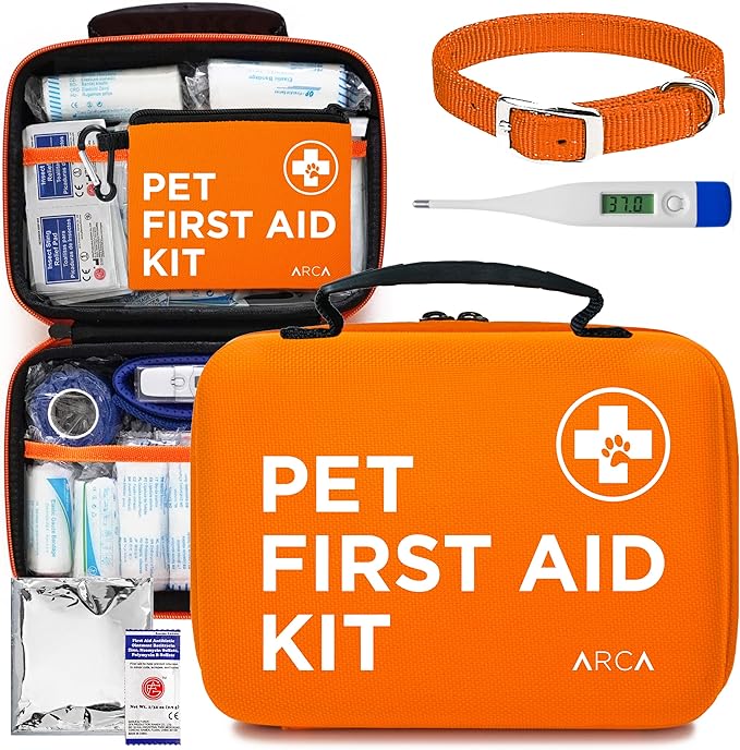 Pet Supplies ARCA PET Cat & Dog First Aid Kit for Car Home Office
