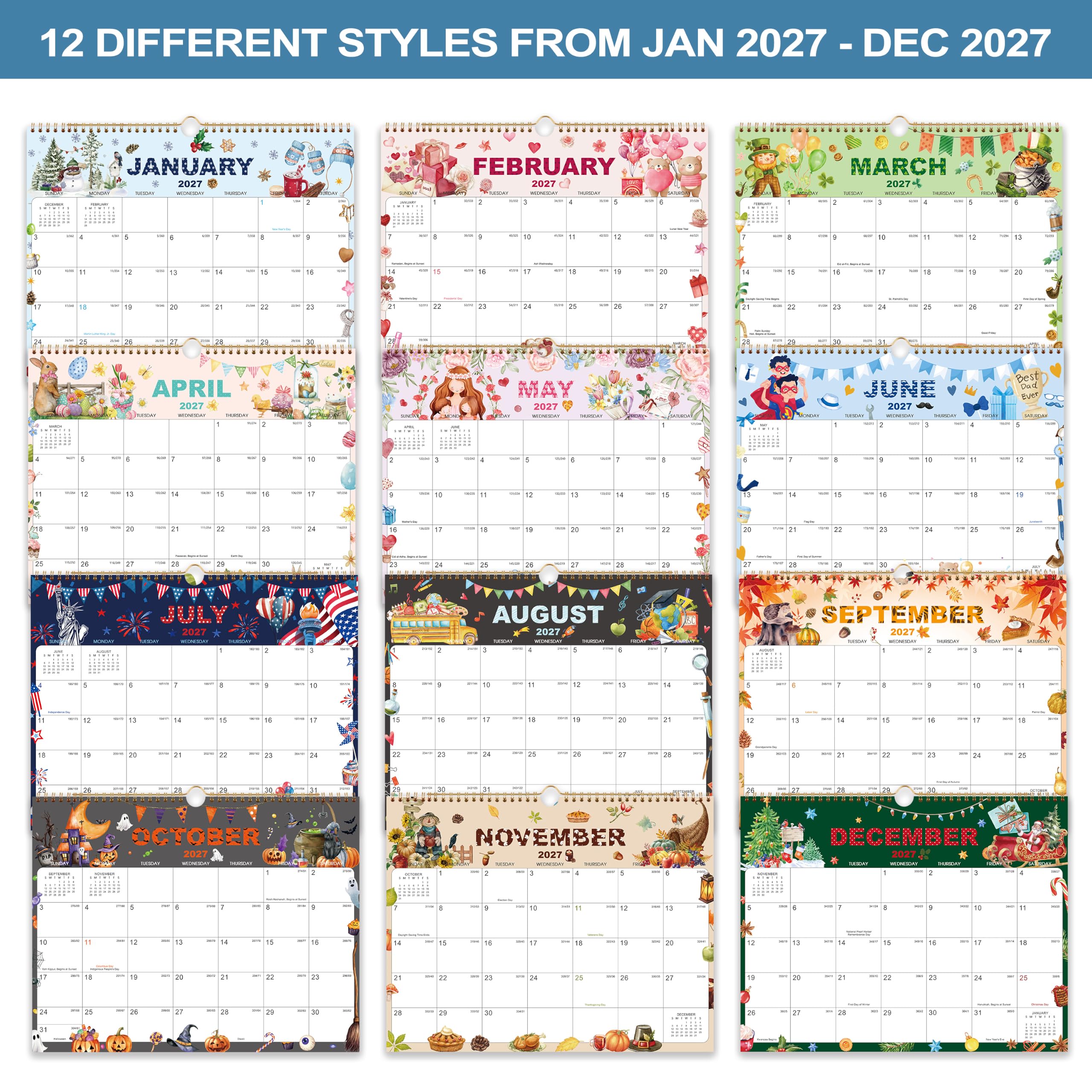 Calendario da parete VIMSHBDSEHKGL26
