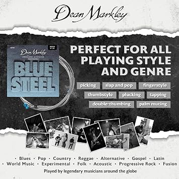 Dean Markley Blue Steel NPS 4 String Bass Strings DM2676A
