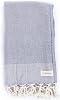 Bersuse 100% Cotton - Ventura Turkish Towel - Dark Blue