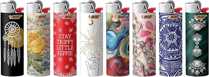 BIC Maxi Pocket Lighter Edición Bohemian 50 Unidades miniatura 3
