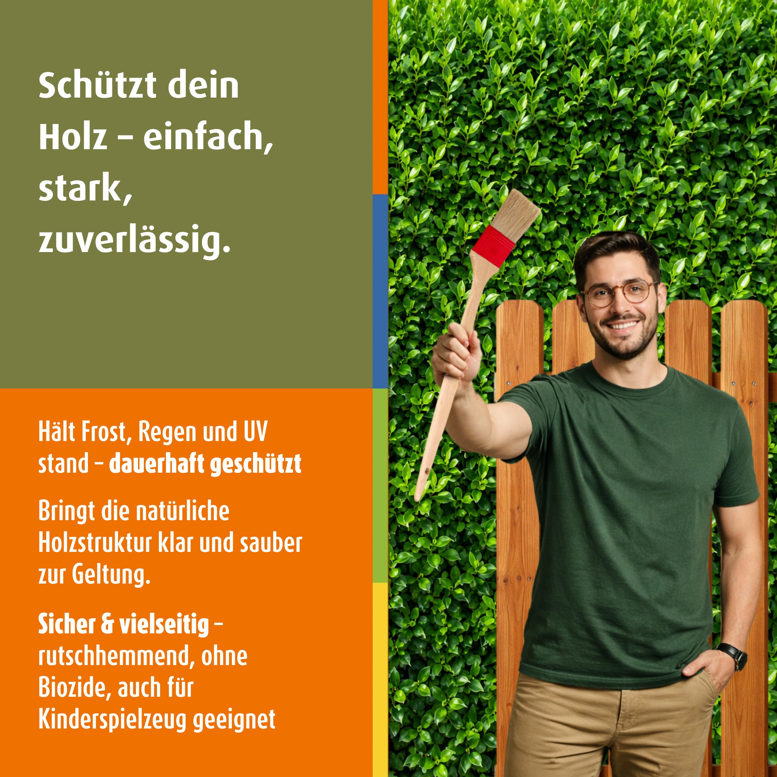 LOBA Imprägnieröl Grau Für Außenholz 2,5 l - Terrassenöl Mit Tiefenschutz - Schutz vor Regen, Frost & Sonne - Öl für Gartenmöbel & Holzoberflächen - Für Glatte & Geriffelte Dielen
