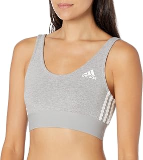 adidas Women's W Must Haves 3-Stripes Bra Top Shirt