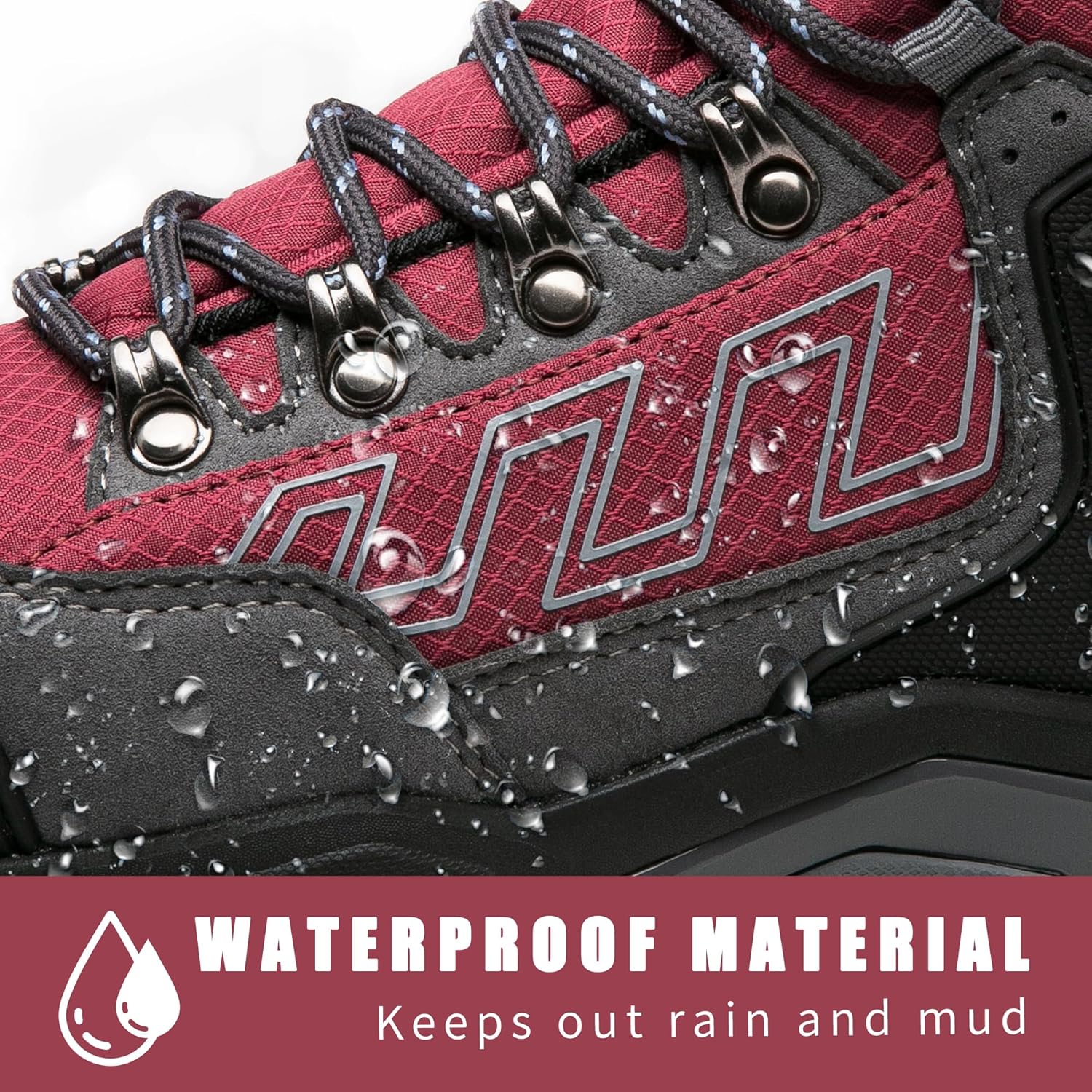 KOIFISH Waterproof Composite Toe Work Boots for Men Women Lightweight Safety Boots Slip Resistant Puncture Proof Industrial Work Shoes for Warehouse Factory Construction