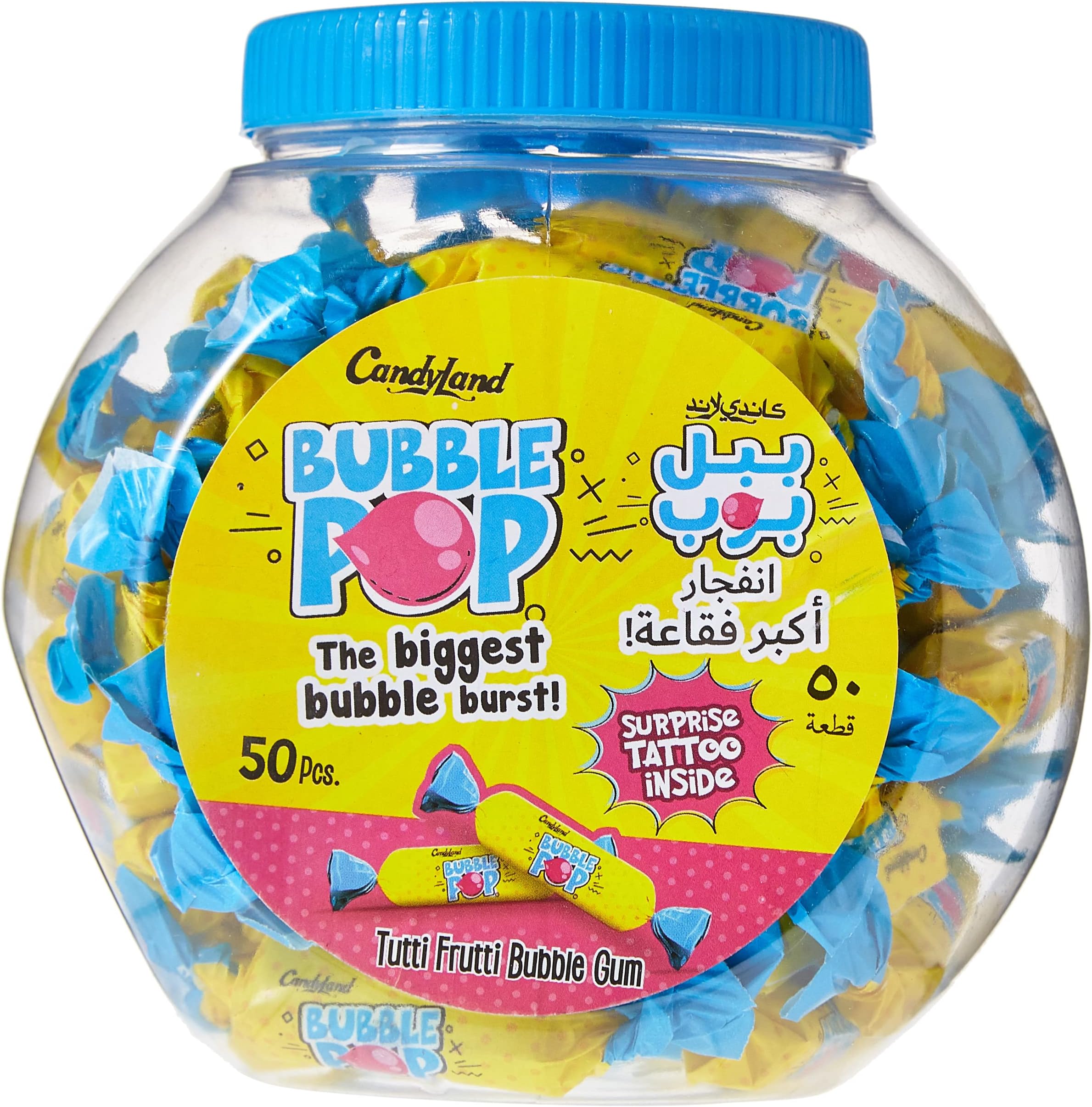 Tutti Frutti Bubble Gum 6.5 g