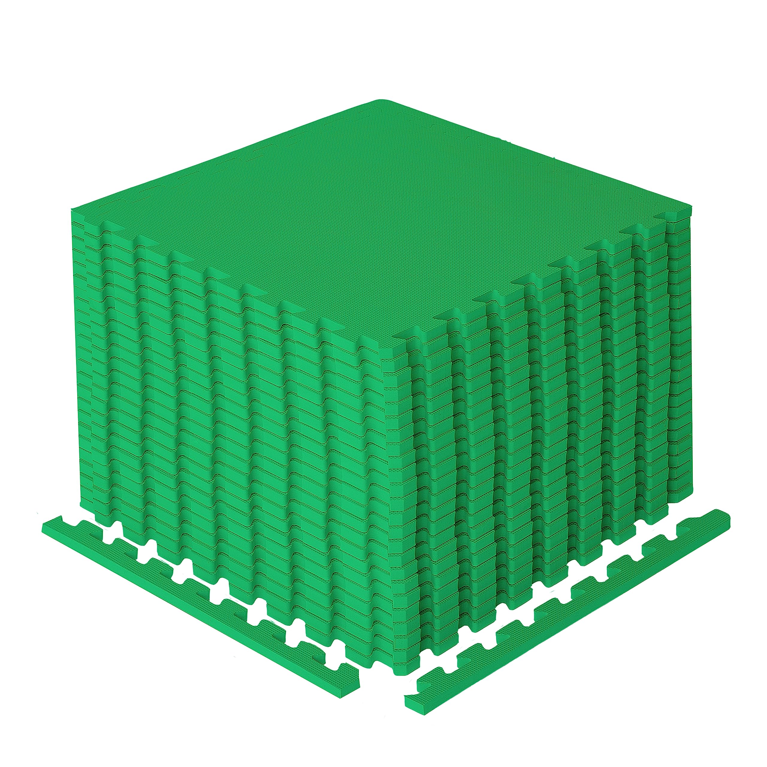 BIGGAMATS Gym Flooring Mat, EVA Foam Exercise Mats, Interlocking Non-Slip Sport Mats, Home Workout, Kids Playmat, Pet Mats and Protective Swimming Pool, Hot Tub Outdoor Underlay Matting 50cm x 50cm