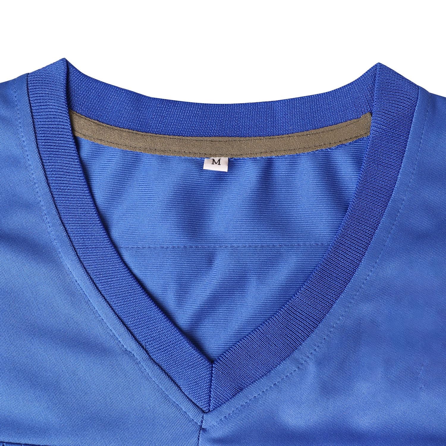 MESOSPERO Al Bundy 33 Polk High Herren Fußballtrikot Blau Sportshirt 90S Hip Hop Kleidung S-3XL