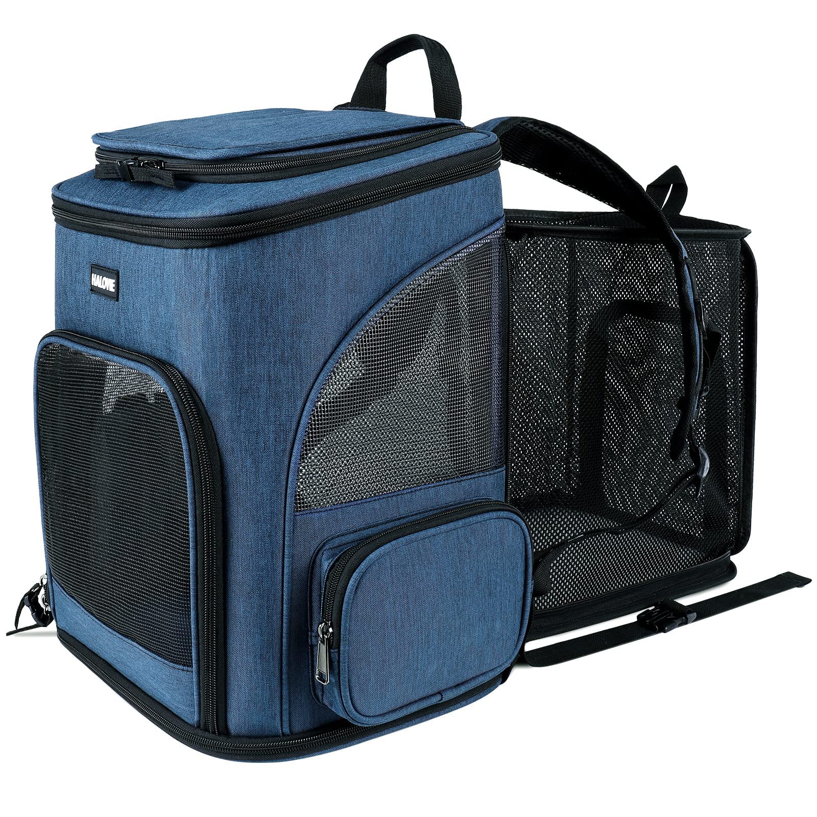 HALOVIE Pet Carrier Backpack Expandable