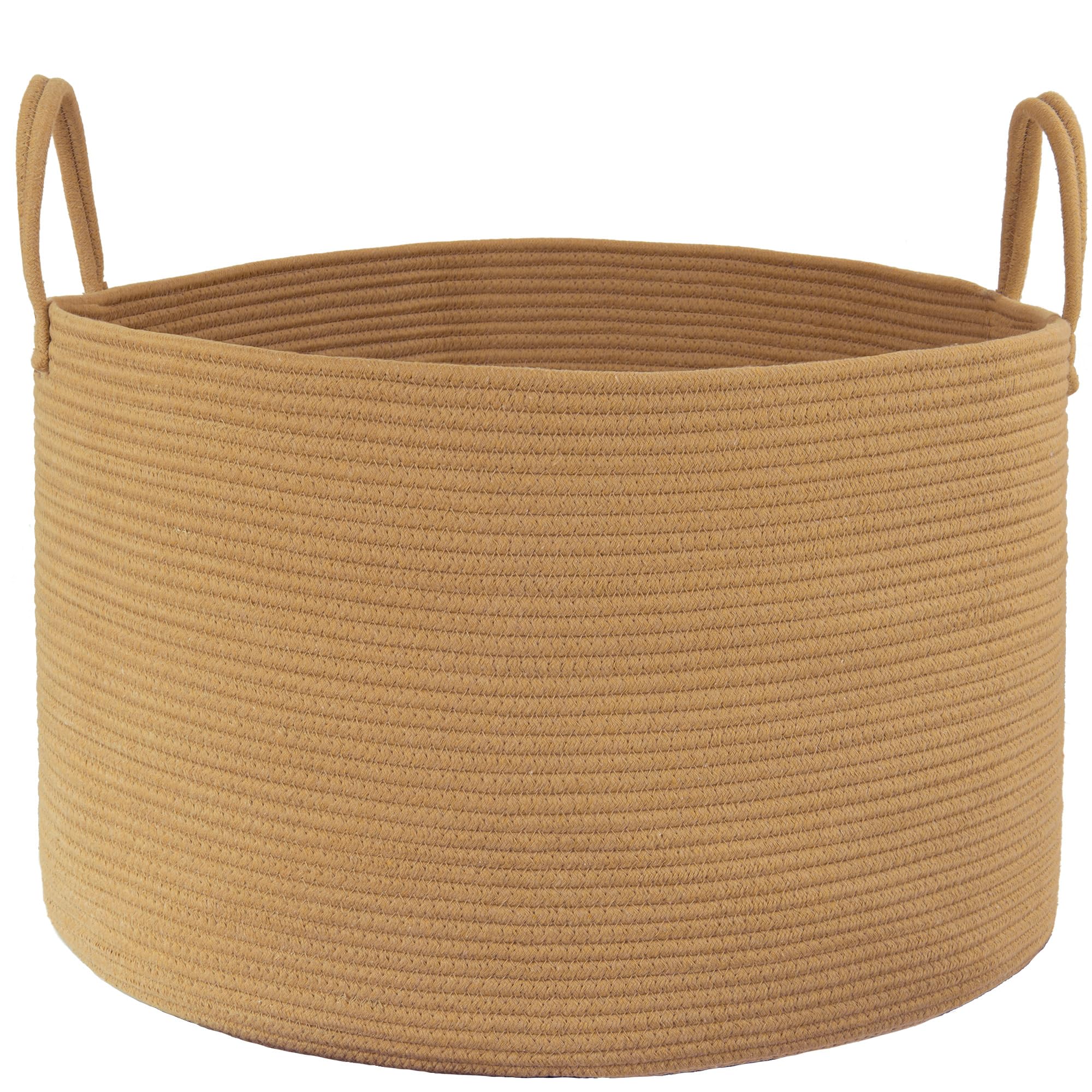 Storage Basket XXXLarge Cotton Rope Blanket Basket 