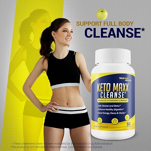 Miniatura 5 de Keto Maxx Cleanse - Limpiador apto para dieta cetogénica, ayuda a limpiar y desintoxicar, limpieza de cuerpo completo, limpieza de colon y apoyo de