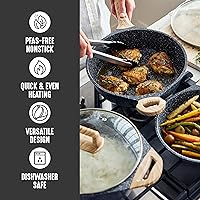 Vista 5 de GreenLife 8 Piece Ceramic Nonstick Cookware Set, Induction Suitable Non Toxic PFAS-Free Pots & Pans, Dishwasher Safe, Cooking Set, Stock Pot