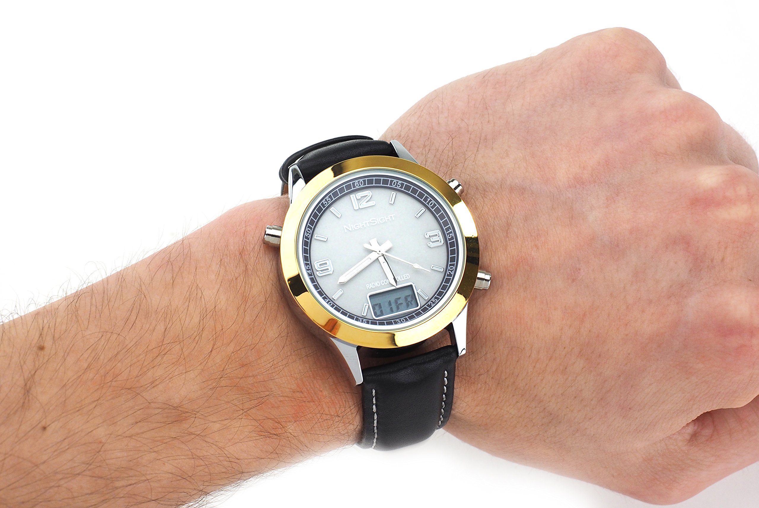 Prodis Nightsight Reloj con radiocontrol, electroluminiscente