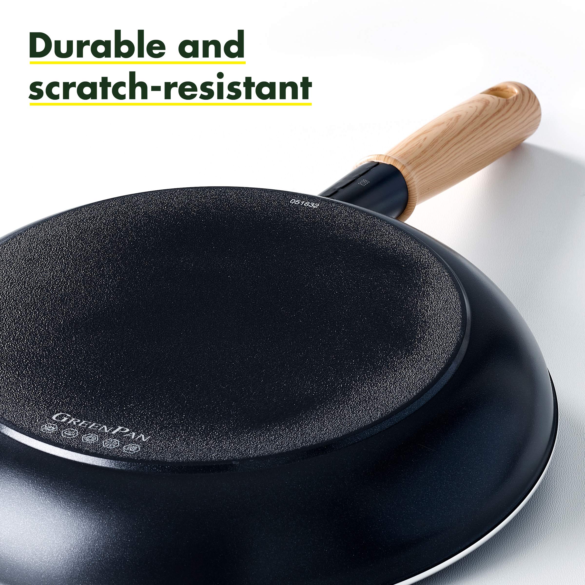 GreenPan Hudson Healthy Ceramic Nonstick, 11" Frying Pan Skillet with