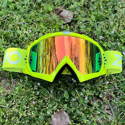 Miniatura 8 de Gafas de motocross ATV para motocicleta, todoterreno, motocross, carreras, MX UTV, resistentes al viento, a prueba de polvo, resistentes a los