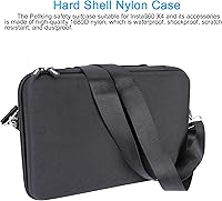 Vista 4 de PellKing Funda para DJI Osmo Pocket 3 Creator Combo Accesorios – Bolsa de almacenamiento de viaje personalizada portátil grande con correa