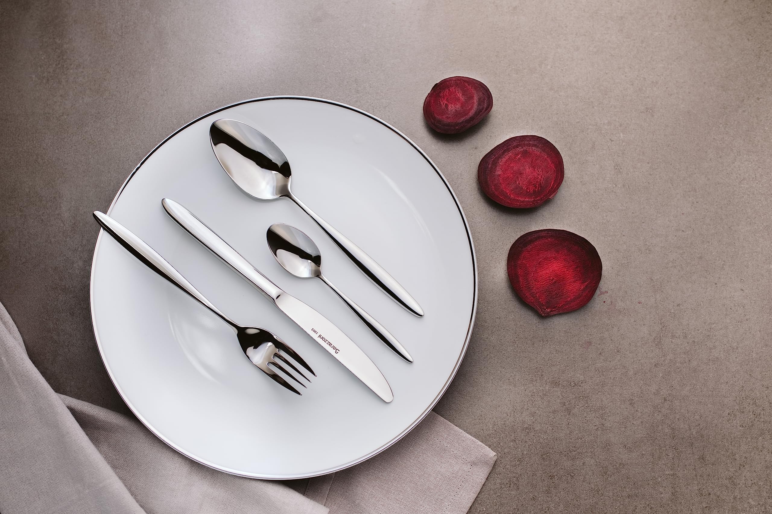 Barazzoni, Posate New Jole, 24 Pezzi, Acciaio Inox