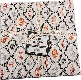 Maywood Studio - Goth Gardens 10" Squares 42 pcs