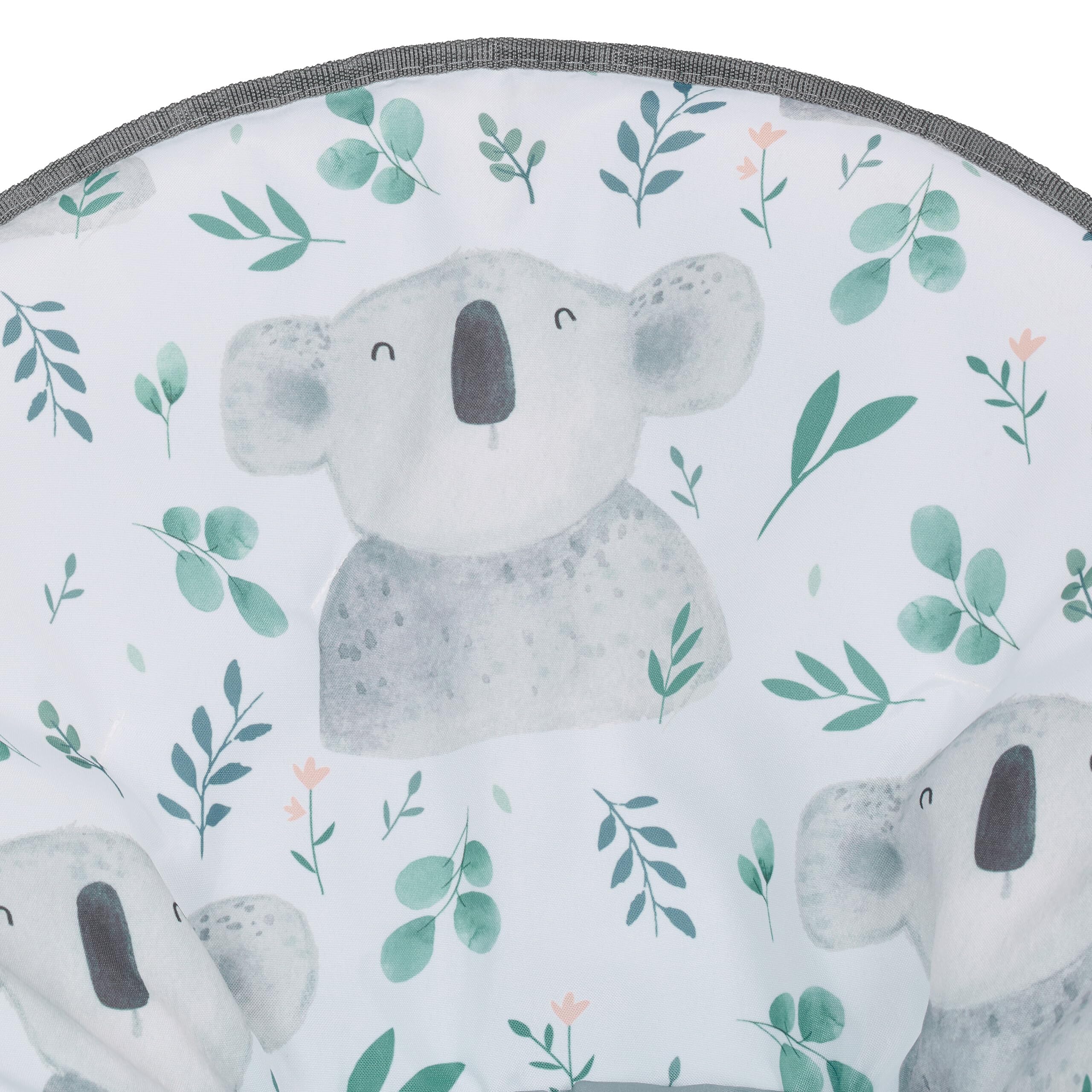 Relaxdays Silla Infantil Plegable, Koala, 47x50x48 cm, Asiento Niños Exterior/Interior, Sillón Peques, Multicolor
