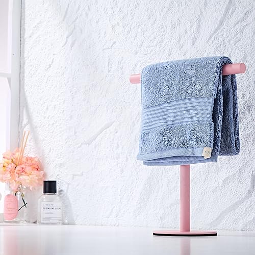 Vista 41 de Toallero de mano de baño, soporte para toallero en forma de T, acero inoxidable SUS304, acabado cepillado, barra de torre para baño, cocina, tocador