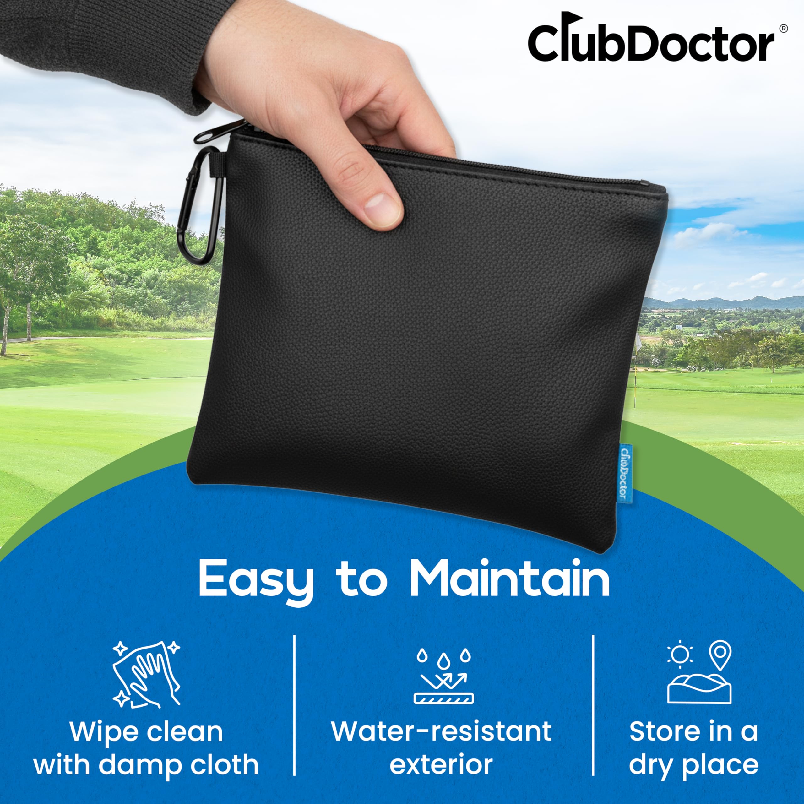 Club Doctor Golf-Wertsachen-Beutel