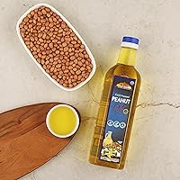 Vista 9 de Rani Peanut Oil 33.8 Ounce (1 Liter) Cold Pressed 100% Natural NON-GMO Kosher Vegan Gluten Free