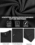 Rela Bota Mens Oversized T Shirts Athletic Lightweight Short Sleeve Casual Cotton Moisture Wicking Quick Dry Pocket Tee