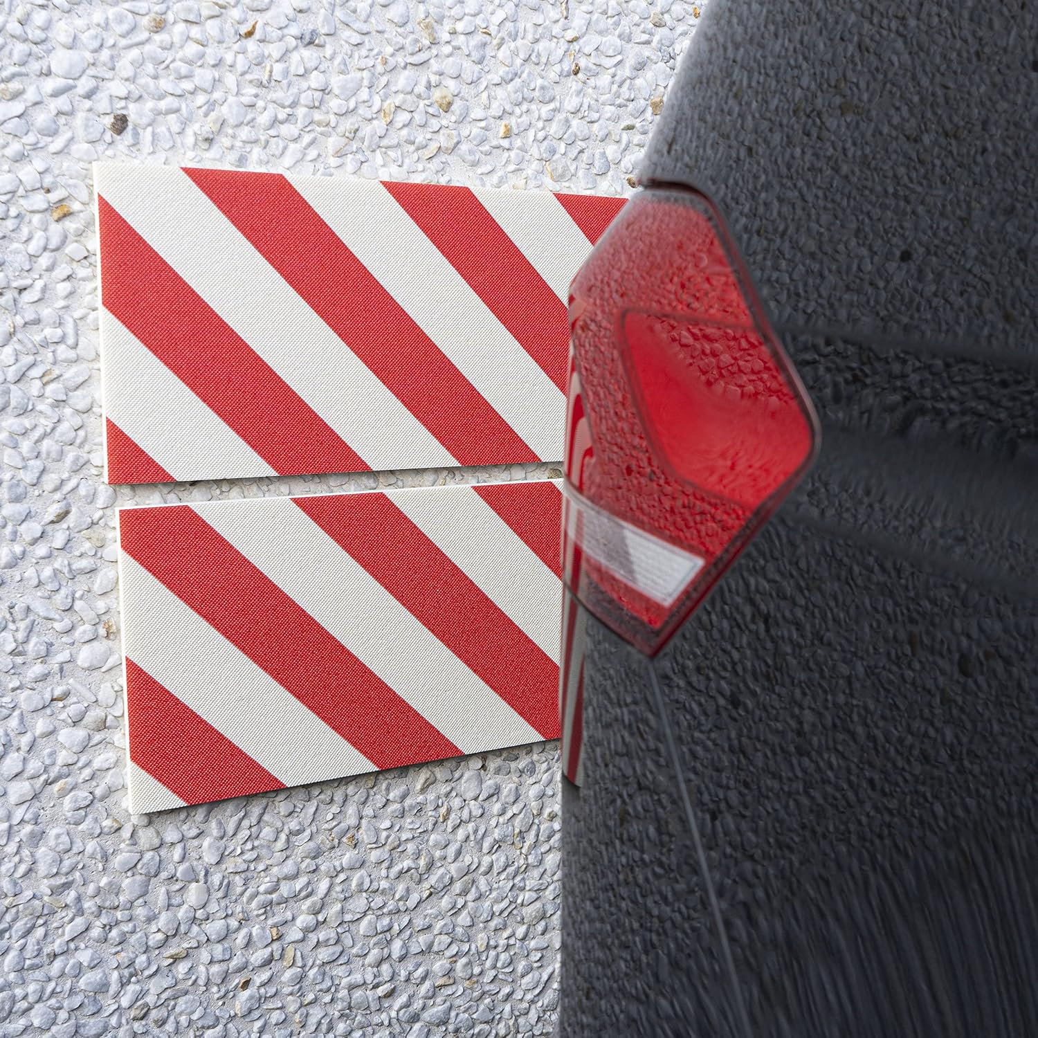 Amig - Set of 2 Garage Column Protectors | High Density Polyurethane Foam - Extra Strong Adhesive | Prevents Bumps and Scratches in the Car | 50 x 24 cm | Contents: 2 Pieces