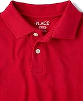 Vista 2 de The Children's Place - Polo de piqué de manga corta para niño