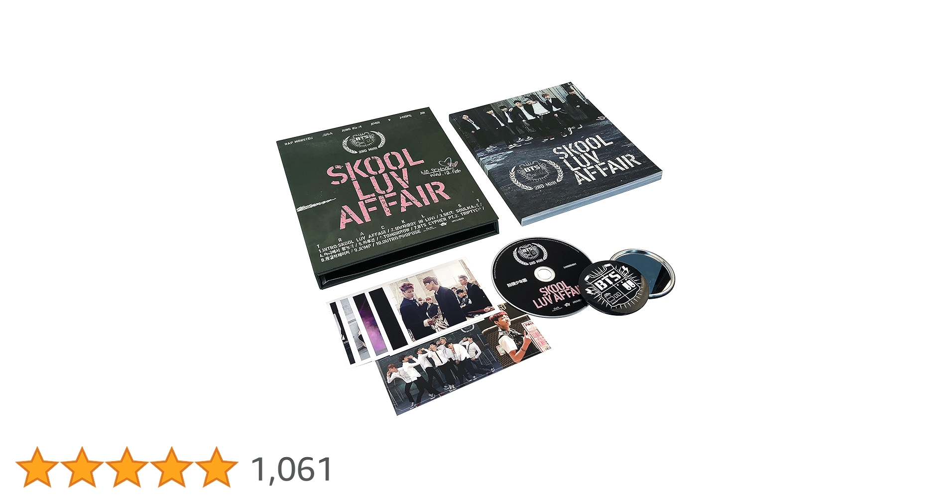 Amazon.co.jp: BTS 2nd Mini Album - [ Skool Luv Affair ] CD +