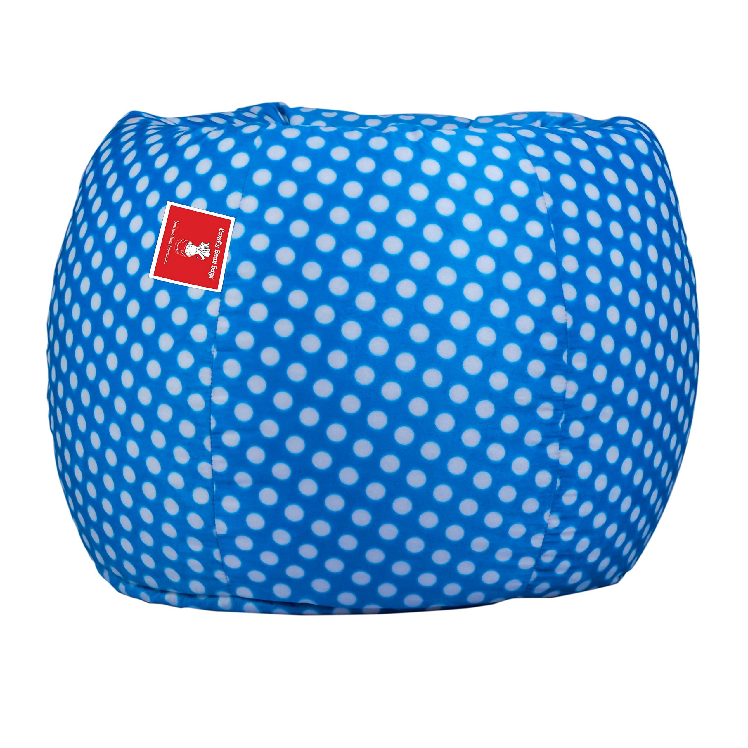 Biggie Bean Bags Designer Fabric XXXL Bean Bag Without Fillers Cover (Blue), 5 cm, 10x10 cm