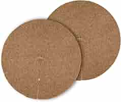 Lot De 12 Disques De Paillage, Tapis Ronds Non Tissés De