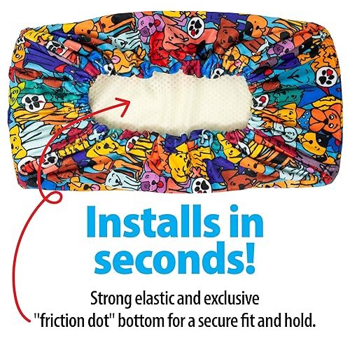 Vista 14 de Top Glides Rodilleras de espuma viscoelástica de edición especial (azul oscuro)