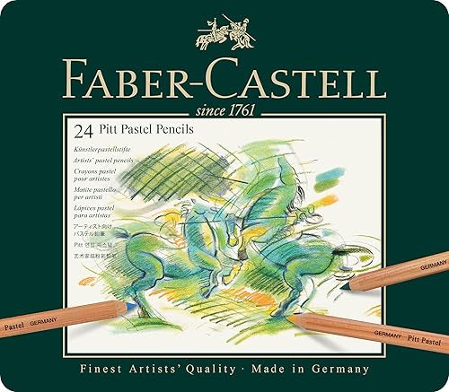 Miniatura 8 de Faber-Castel Pitt - Lápices de colores pastel en caja de metal de 36 unidades paquete de 1 unidad surtido