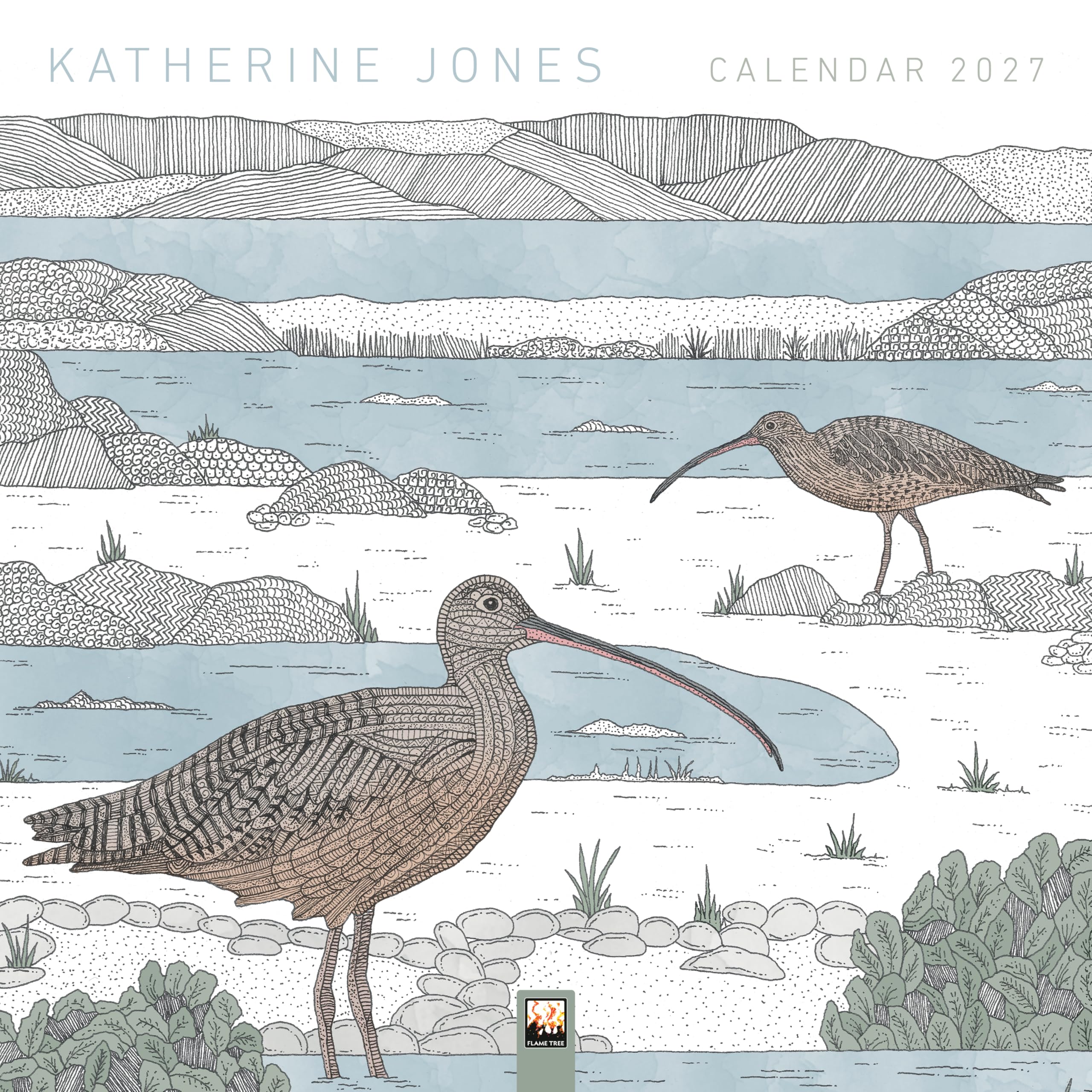 Katherine Jones Wall Calendar 2027 (Art Calendar) (Calendar)