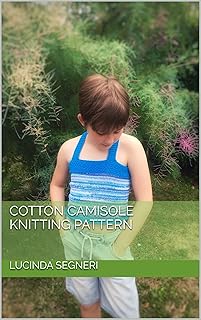 Cotton Camisole Knitting Pattern - Buy now