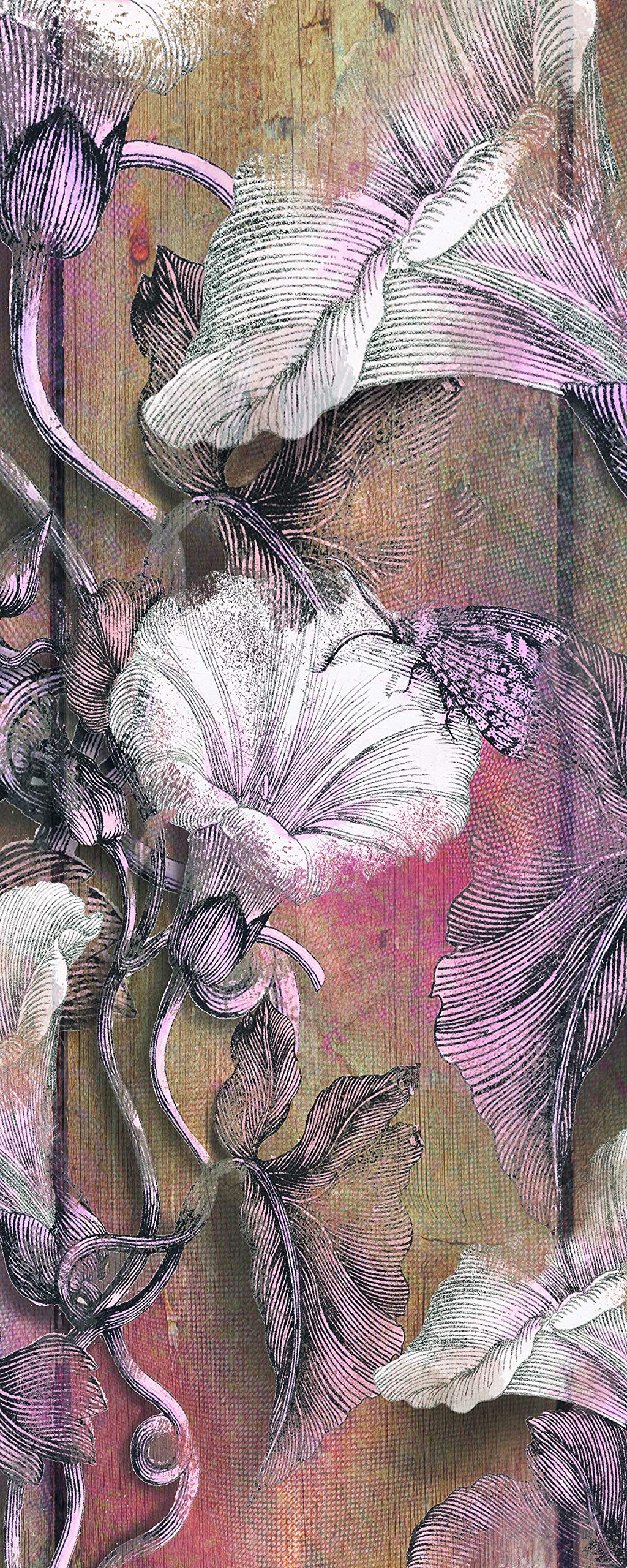 Komar Non-Woven Photo Wallpaper Bloomin Panel 100 x 250 cm (Width x Height), Colourful - Image 2