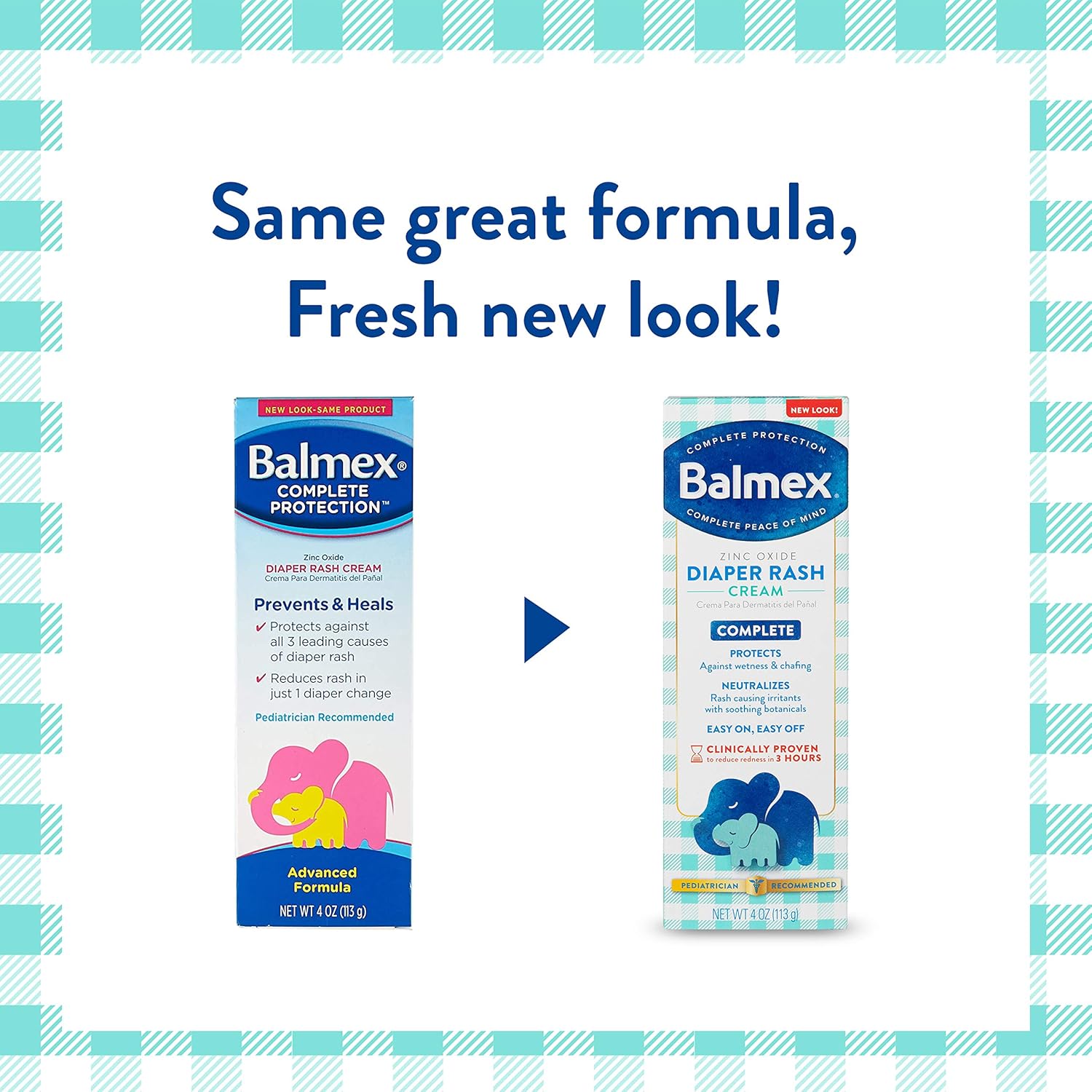 Balmex Diaper Rash Cream, 4 Count (Packaging May Vary)