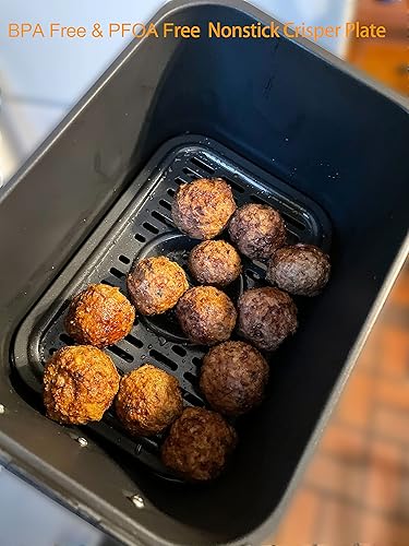 Miniatura 3 de Placa para freidora de aire para Ninja Foodi DZ201, 2 piezas de repuesto para parrilla Ninja DZ100, piezas de repuesto y accesorios para freidora de