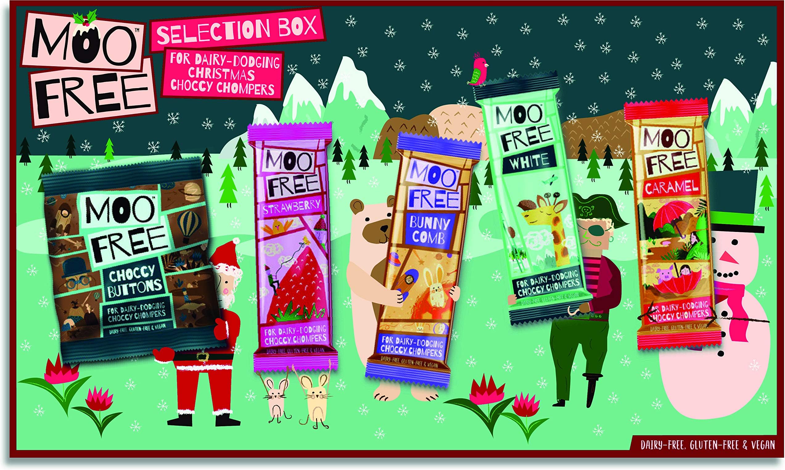 Moo Free Vegan Chocolate Selection Box