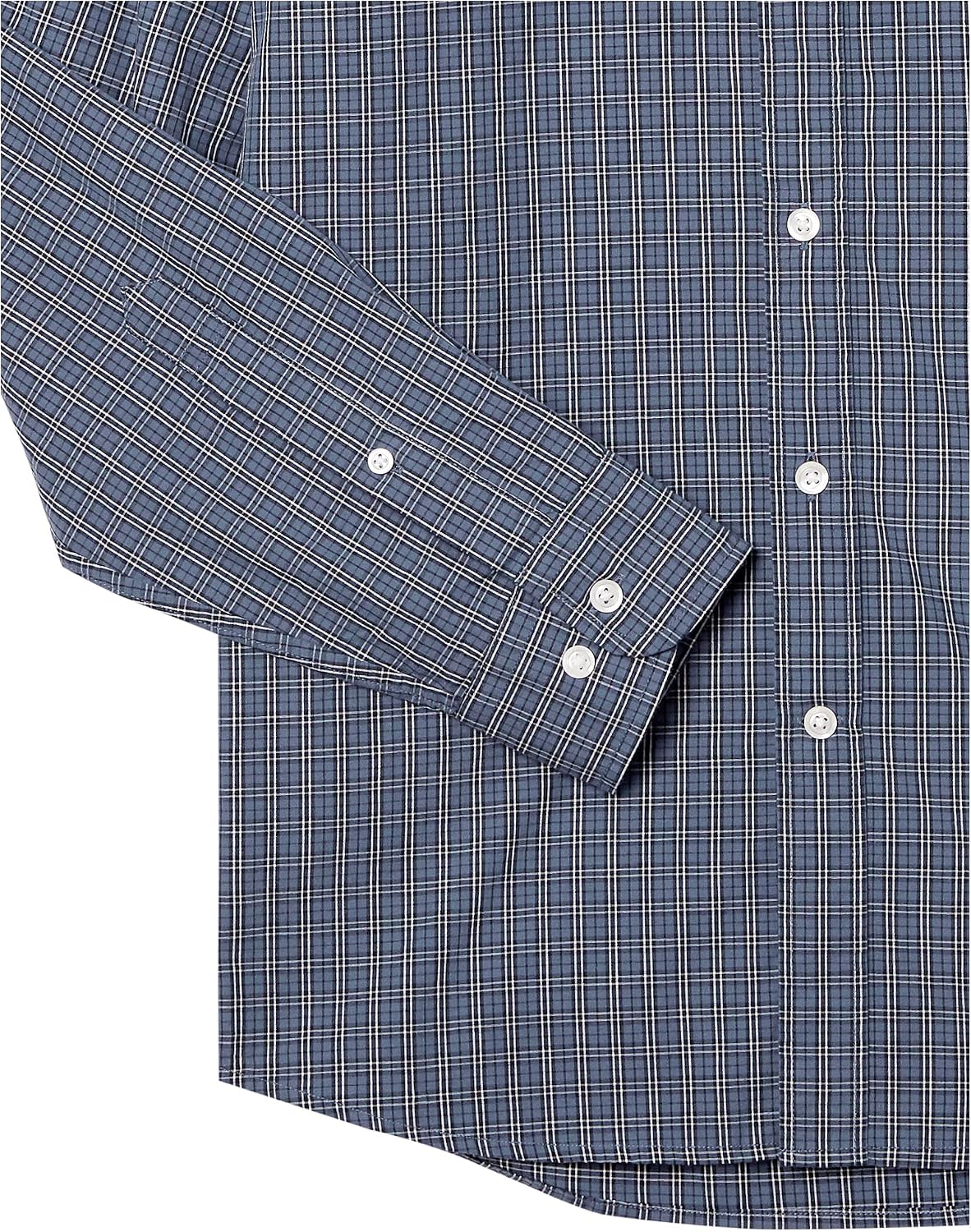 Goodthreads Men's Standard-Fit Long-Sleeve Gingham Poplin Shirt