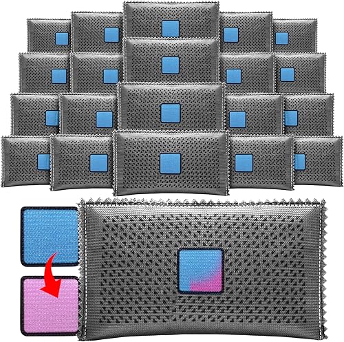 Miniatura 8 de Timgle Paquete de 10 unidades de 7.05 oz de desecante recargables para almacenamiento de paquetes de gel de sílice para absorber la humedad seca,