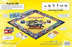 Monopoly: Juego de mesa My Hero Academia | Compra, vende, intercambia héroes favoritos de los fans del popular anime | Juego clásico de Monopoly | Mercancía oficialmente licenciada de My Hero Academia