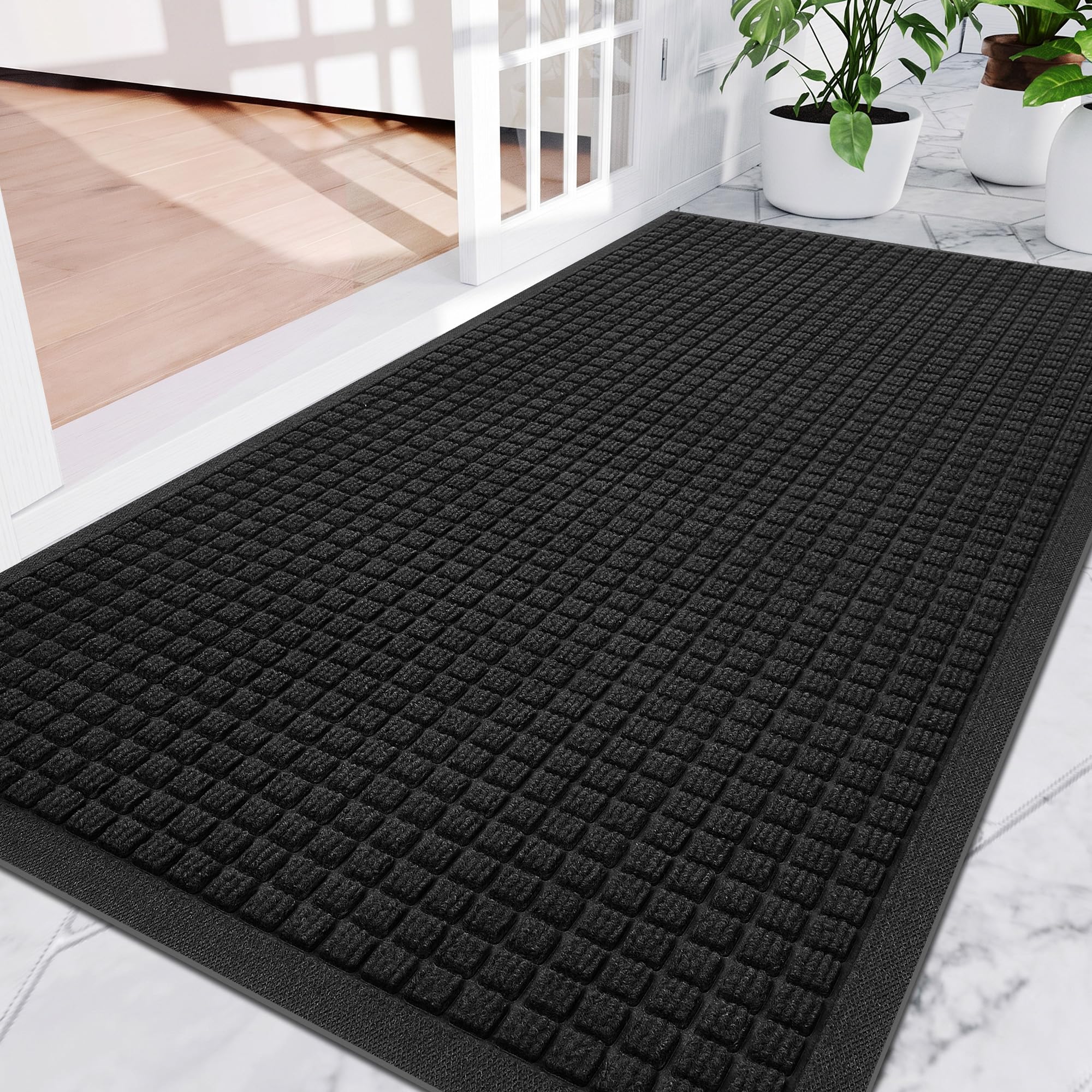 Amyracel Front Door Mat - Heavy Duty & Waterproof -11 Amyracel Front Door Mat - Heavy Duty & Waterproof -11