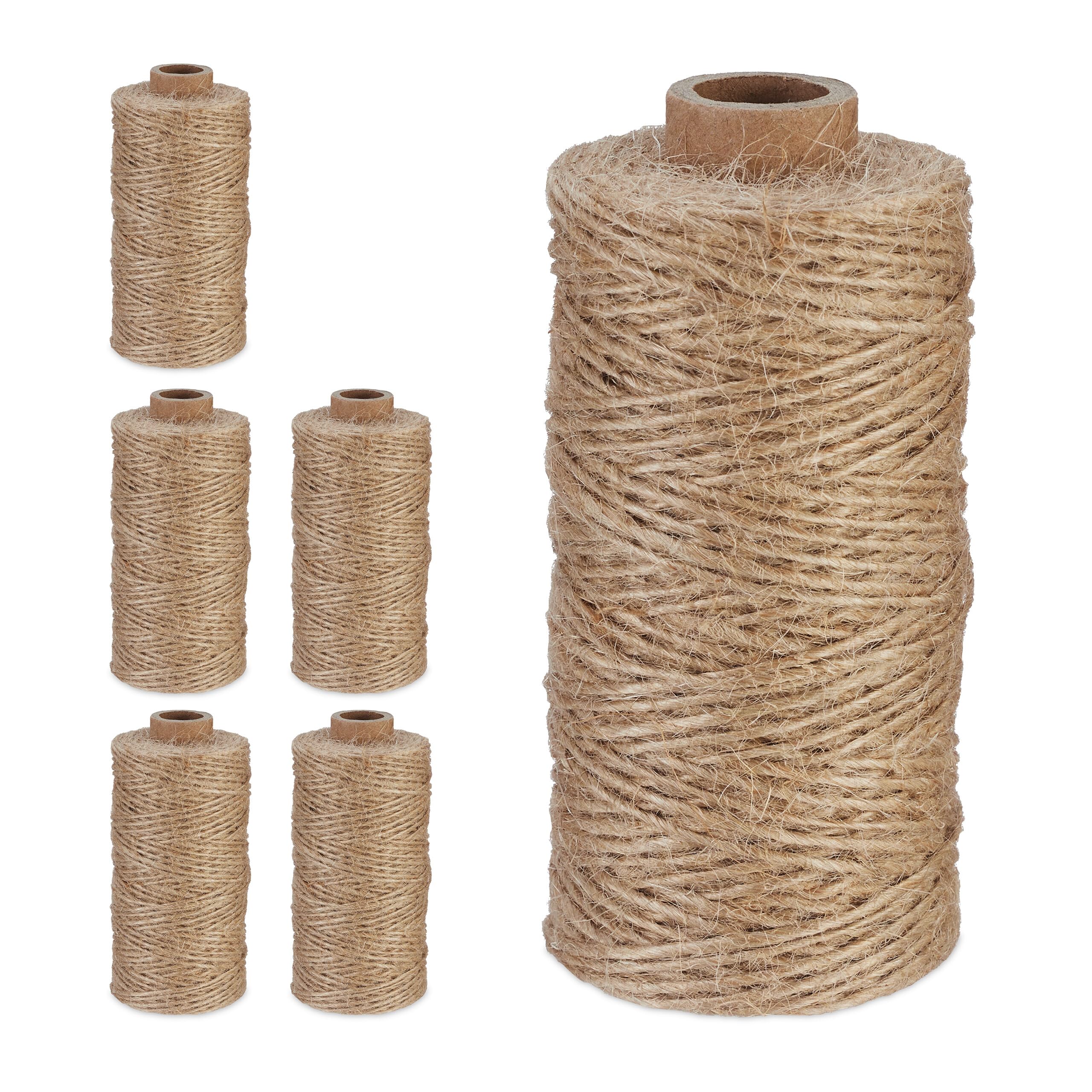 Ficelle en jute résistante pour attacher vos plantes et colis sans plastique