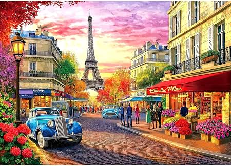 Amazon.com: Buffalo Games - Michel Delacroix - Le Moulin Rouge