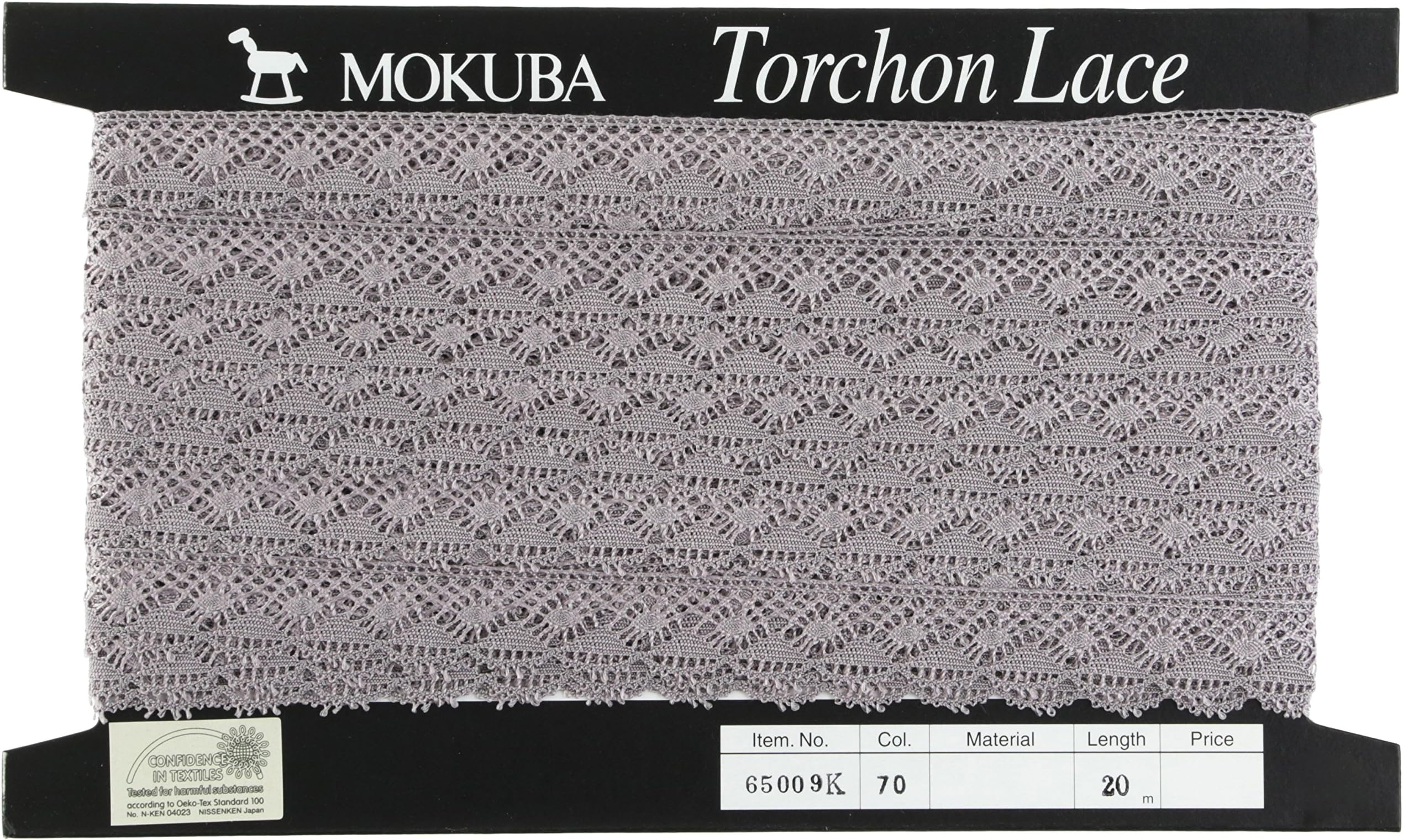 No.65009 TORCHON LACE 20m roll COL.70 horse (japan import) by Wooden horse